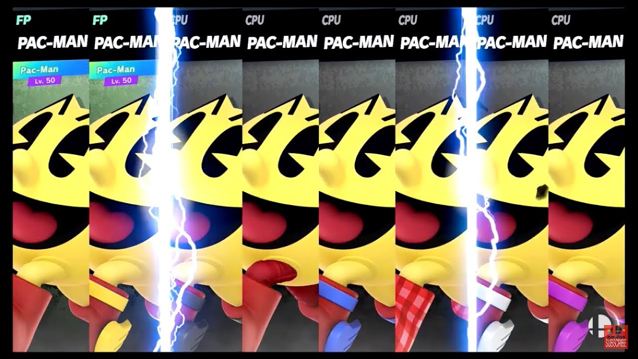 Super Smash Bros Ultimate Amiibo Fights – Request #23826 Pac Man Frenzy with Items!