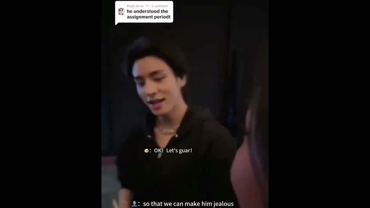 jake helps an engene to make the guy ignoring her jealous #enhypen #kpop #jake #australia