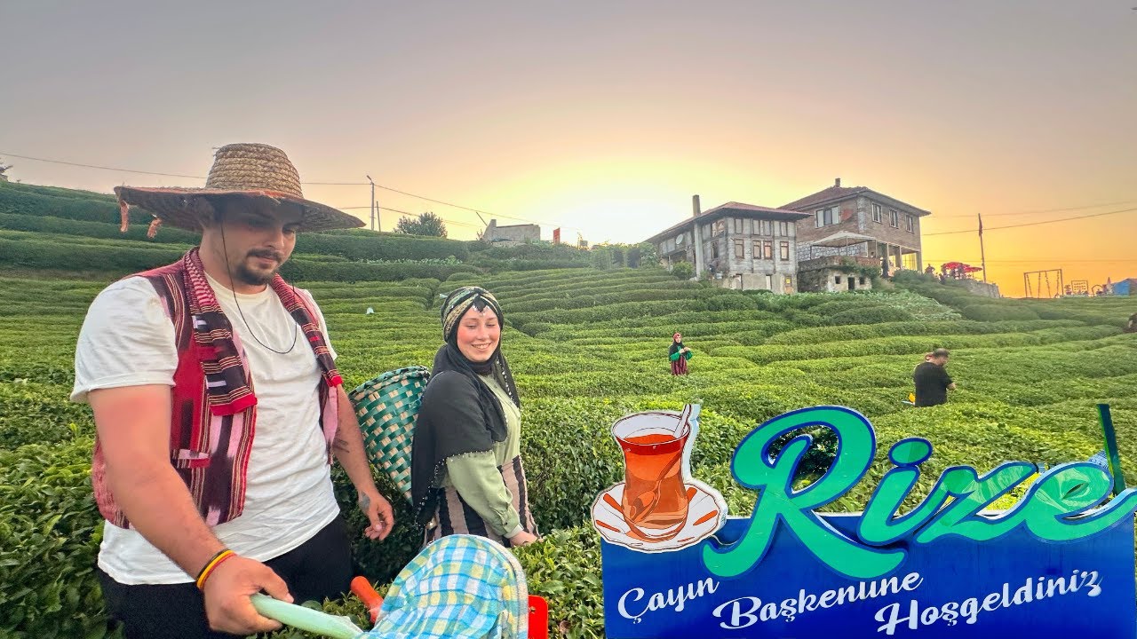 Rize'de Bir gün: Çay Tarlalarından Kalaycılara l Şehir Turu ve Çeçeva Köyü #86