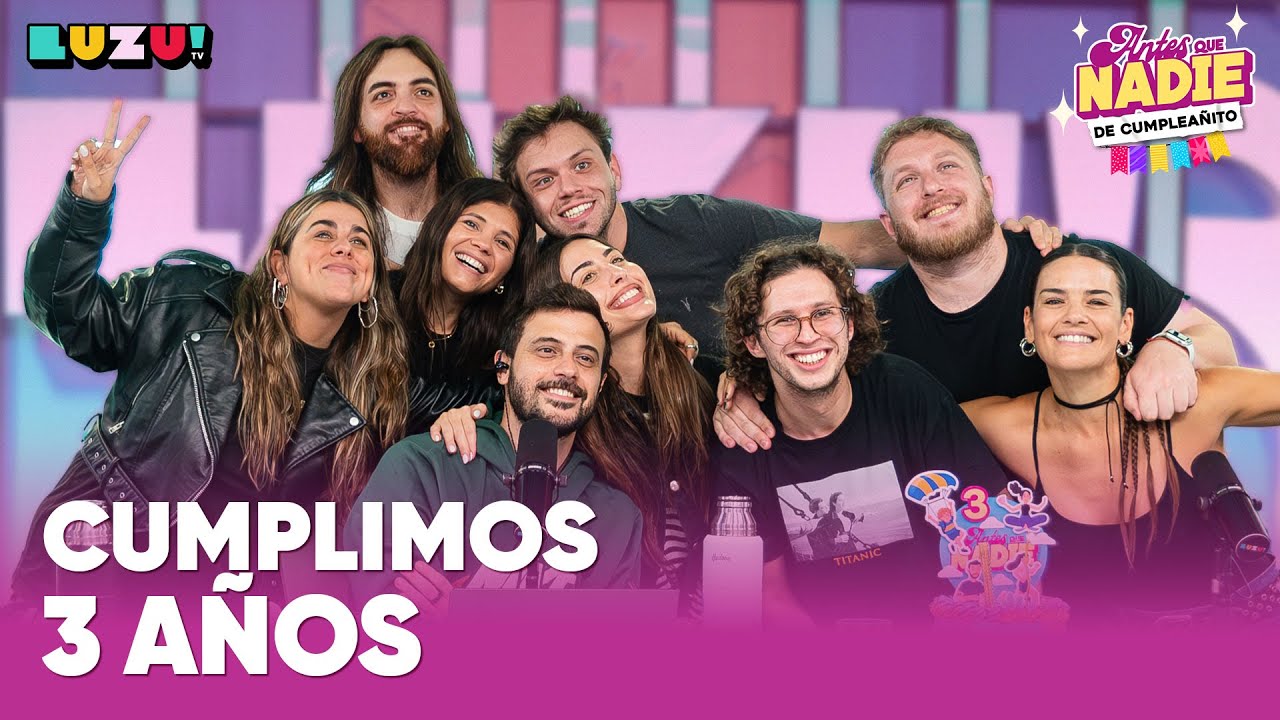 #ANTESQUENADIE | LOS PREMIOS RULO DE ORO FESTEJANDO LOS 3 AÑOS Y ¡LA BERSUIT EN VIVO!