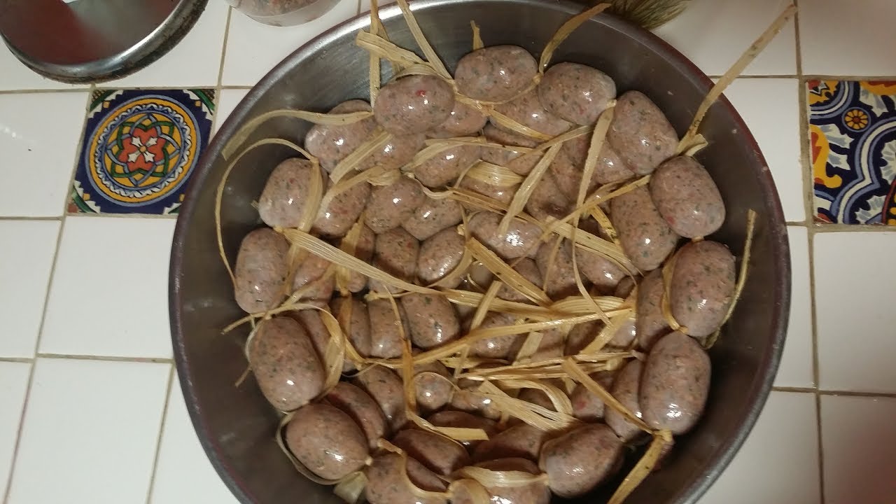 Chorizo Salvadoreños