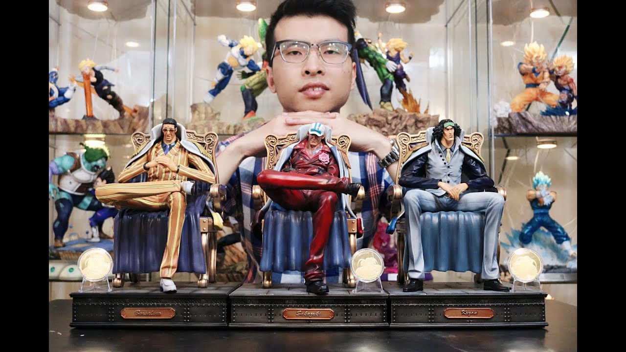 Unboxing Kizaru Borsalino Statue From One Piece by MP.