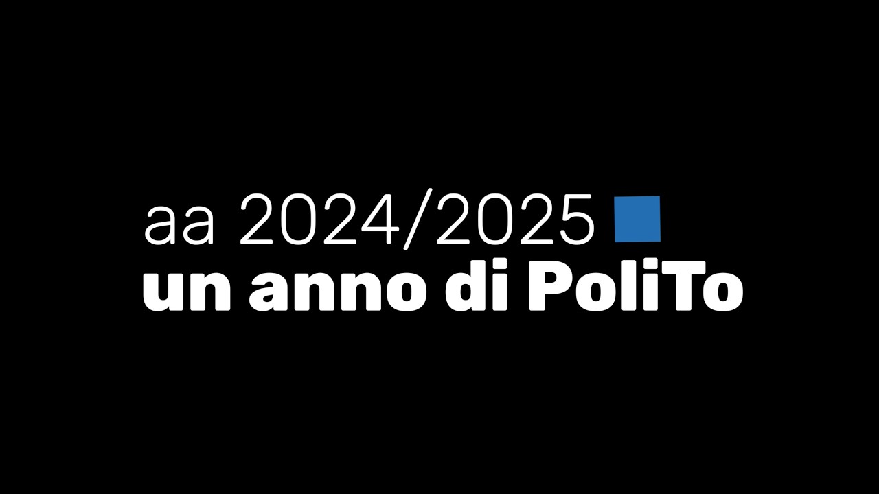Un anno di PoliTO