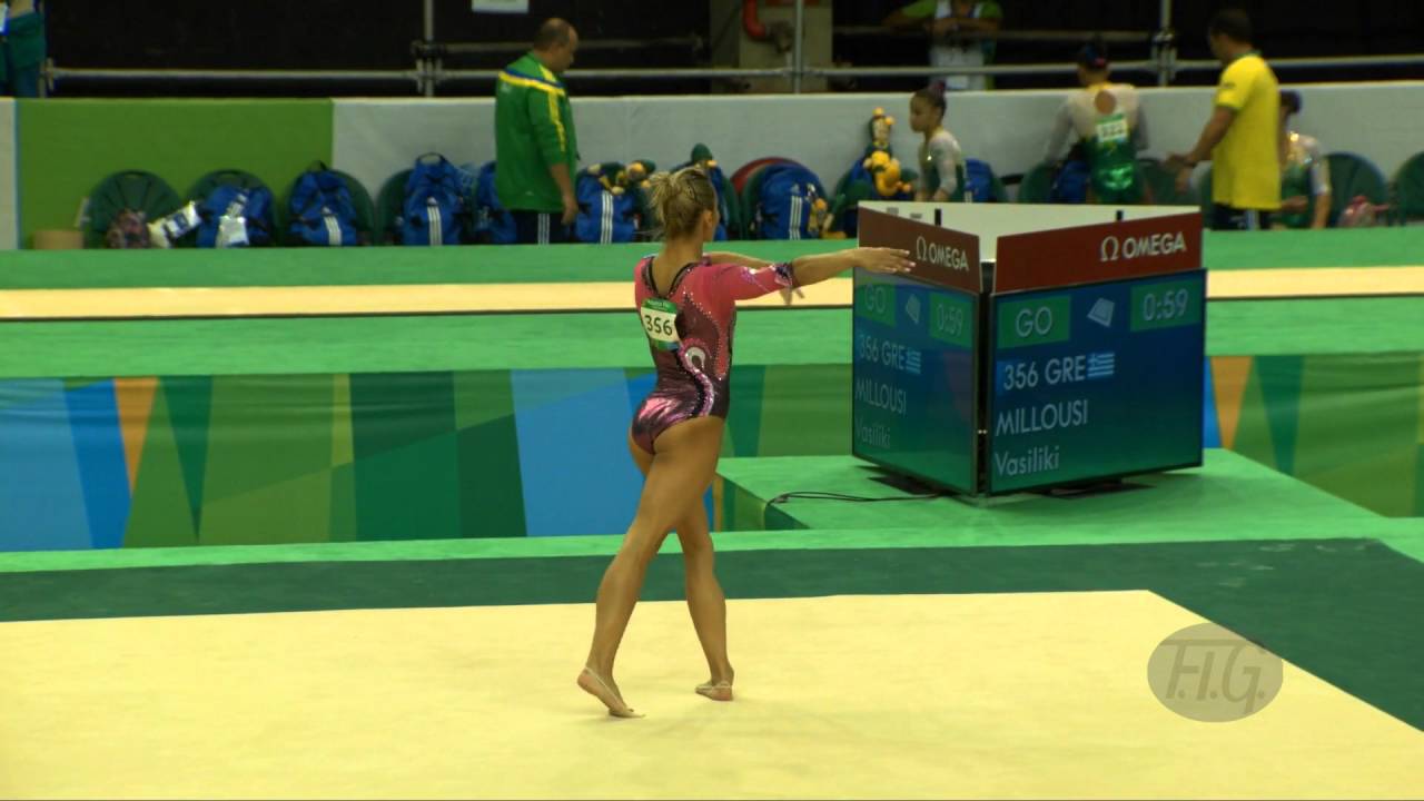 MILLOUSI Vasiliki (GRE) - 2016 Olympic Test Event, Rio (BRA) - Qualifications Floor Exercise