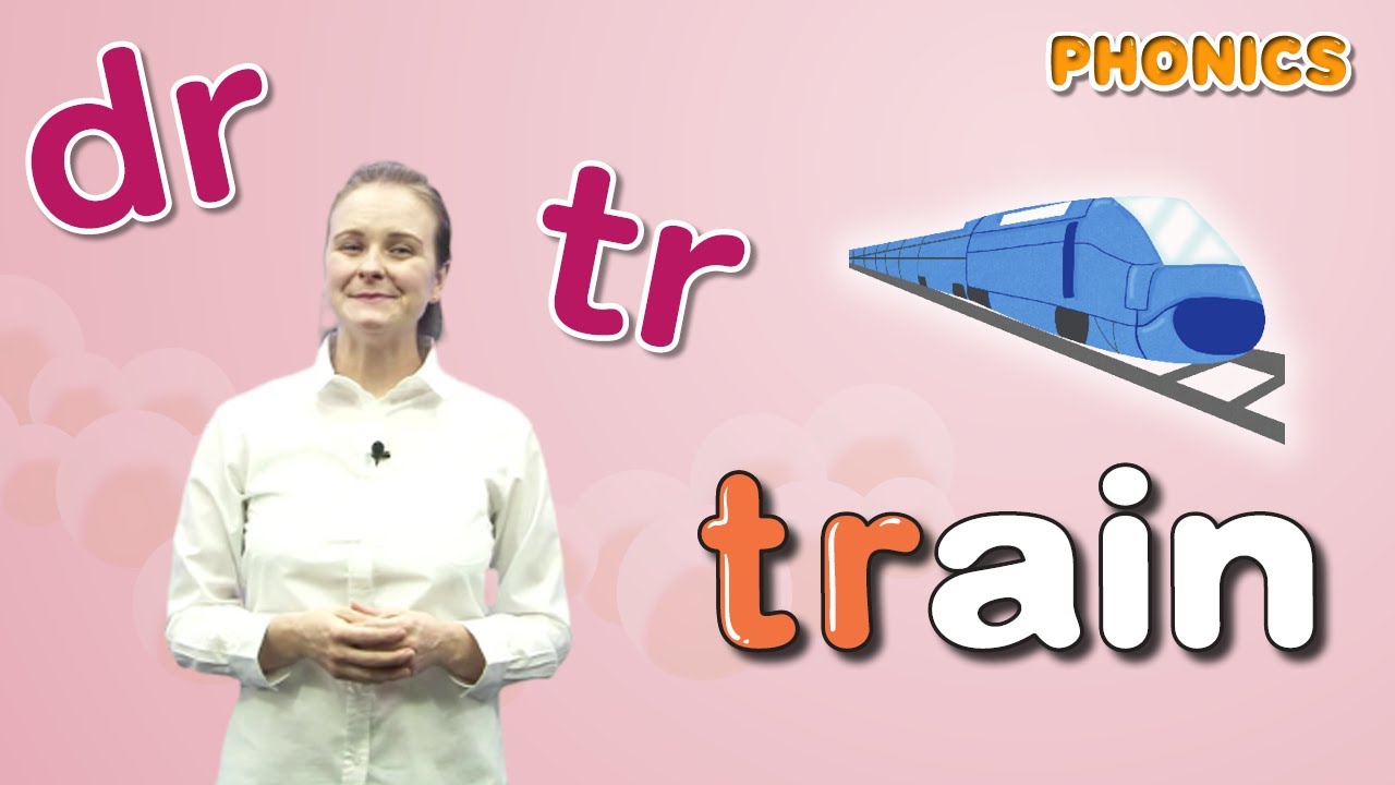 Phonics Step 4 | Lesson 8 dr, tr blends | 4 Step Phonics