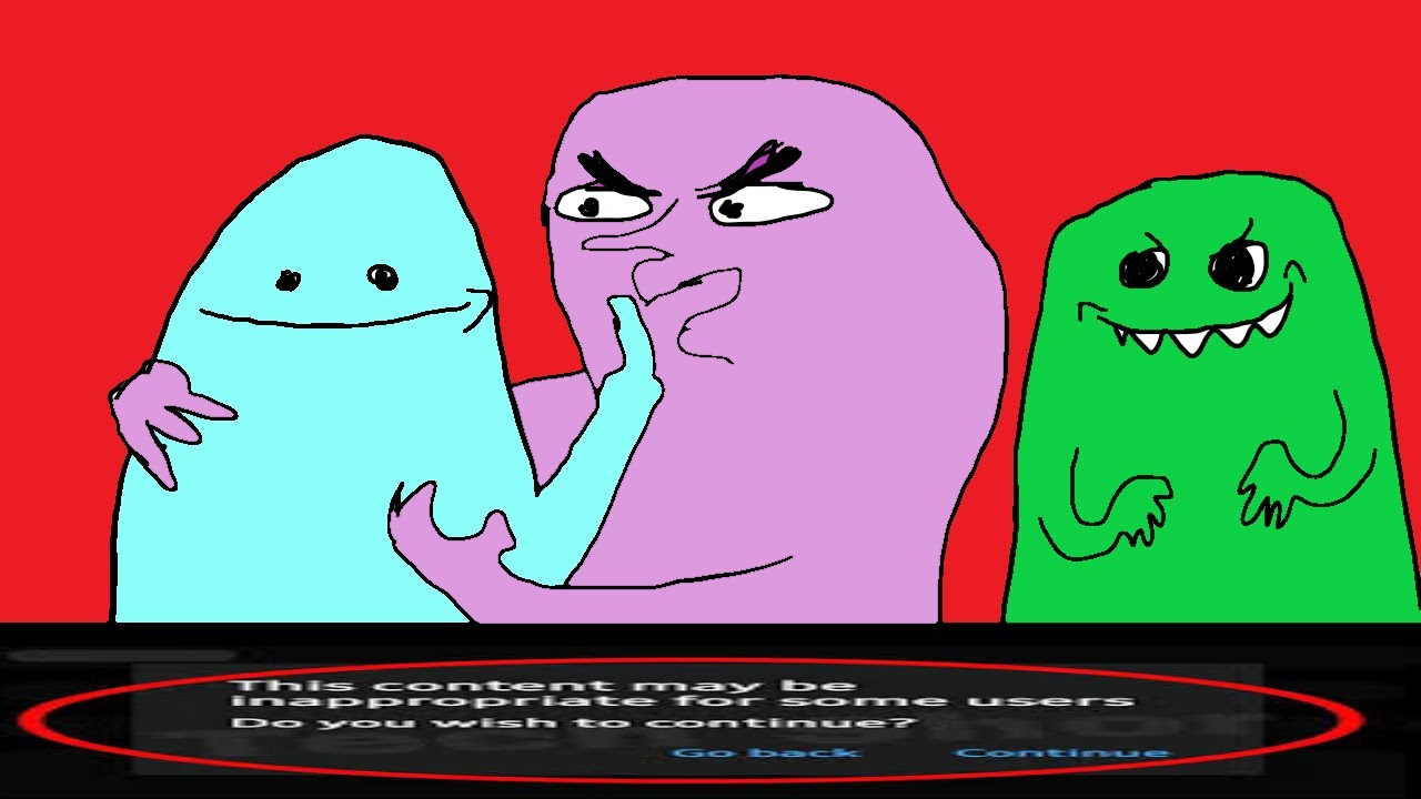 A couple of goobers NOT being edgy!