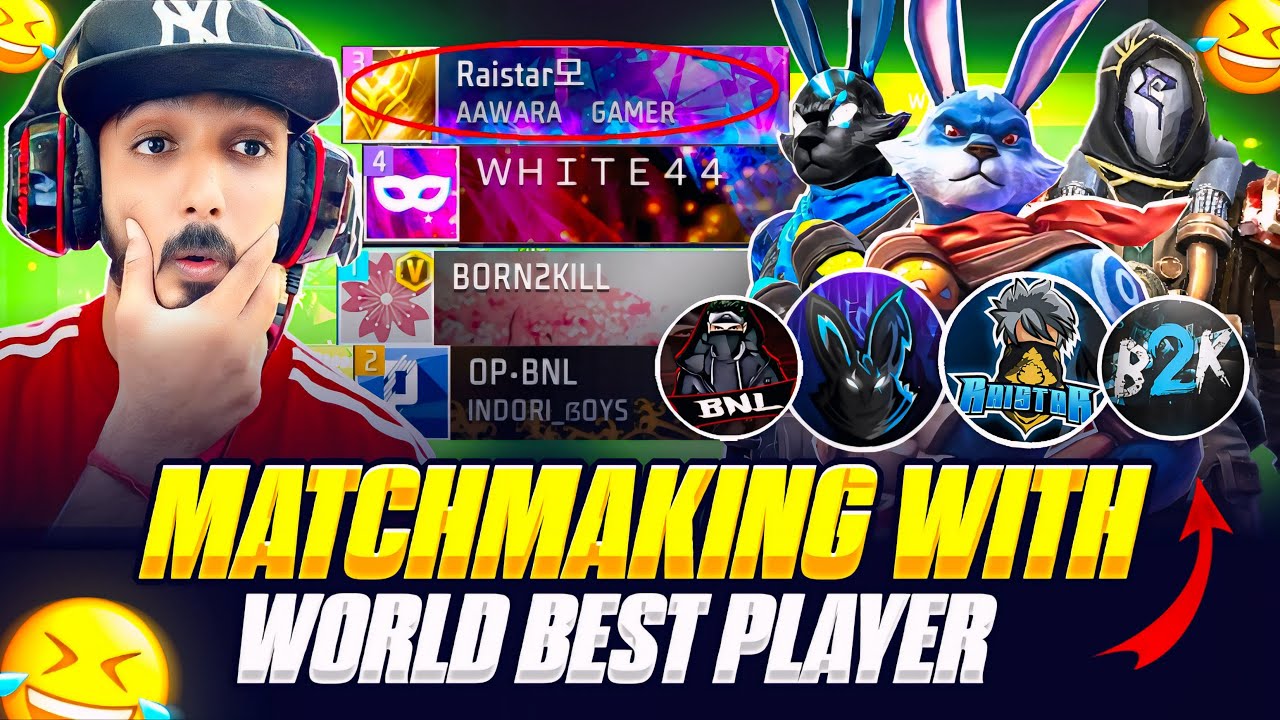 Born2Kill , White444 & Raistar Prank On V Badge Youtuber 🤯 Biggest Challenge In CS Garena Free Fire