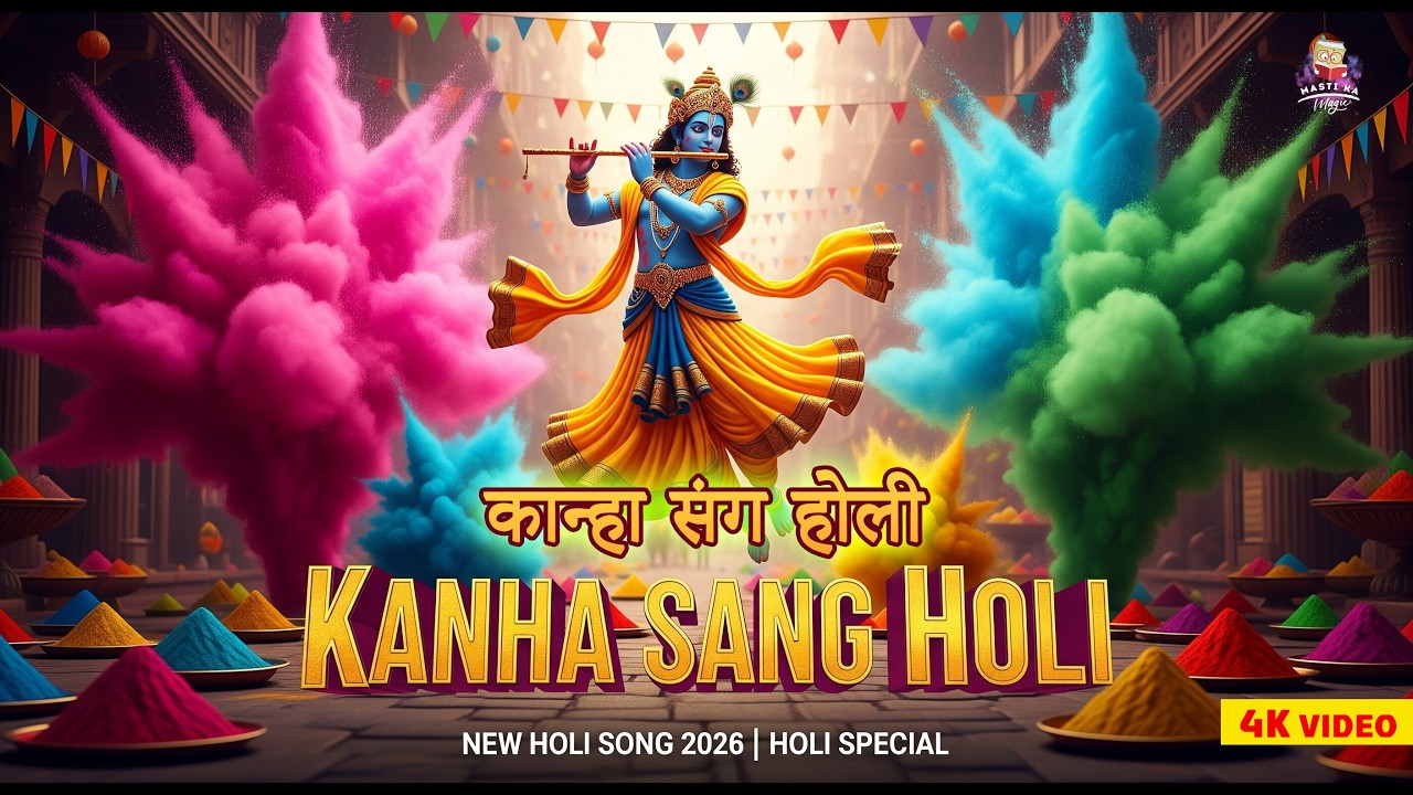 Kanha Sang Holi | New Holi Song 2026 | Holi Special | Prem Ka Gulal | Masti Ka Magic