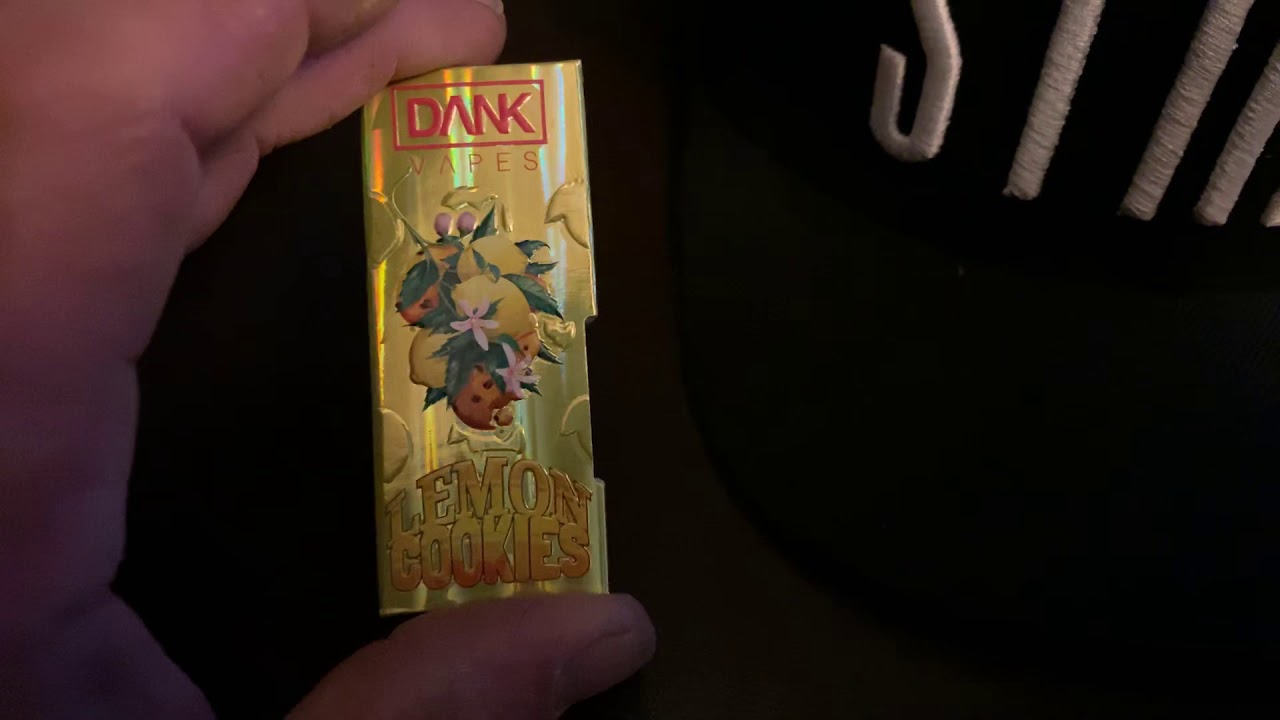 Dank  vapes lemon 🍋 cookies 🍪 cartridge new