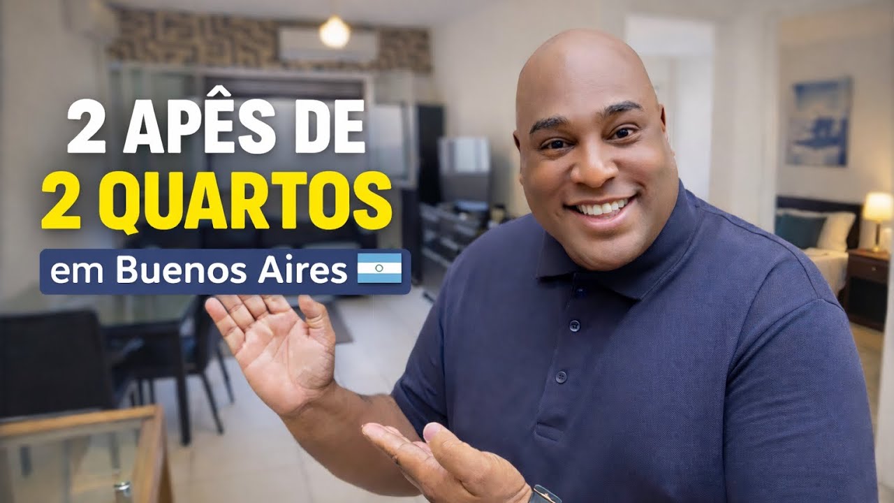 Apartamentos para brasileiros em Buenos Aires 2 opções de 2 quartos - Medicina na Argentina 