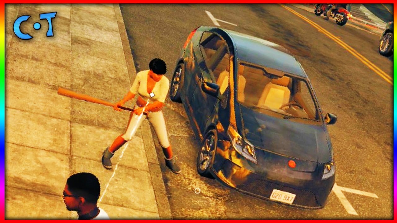 Watch Dogs 2 - Crazy Girlfriend Destroys Car