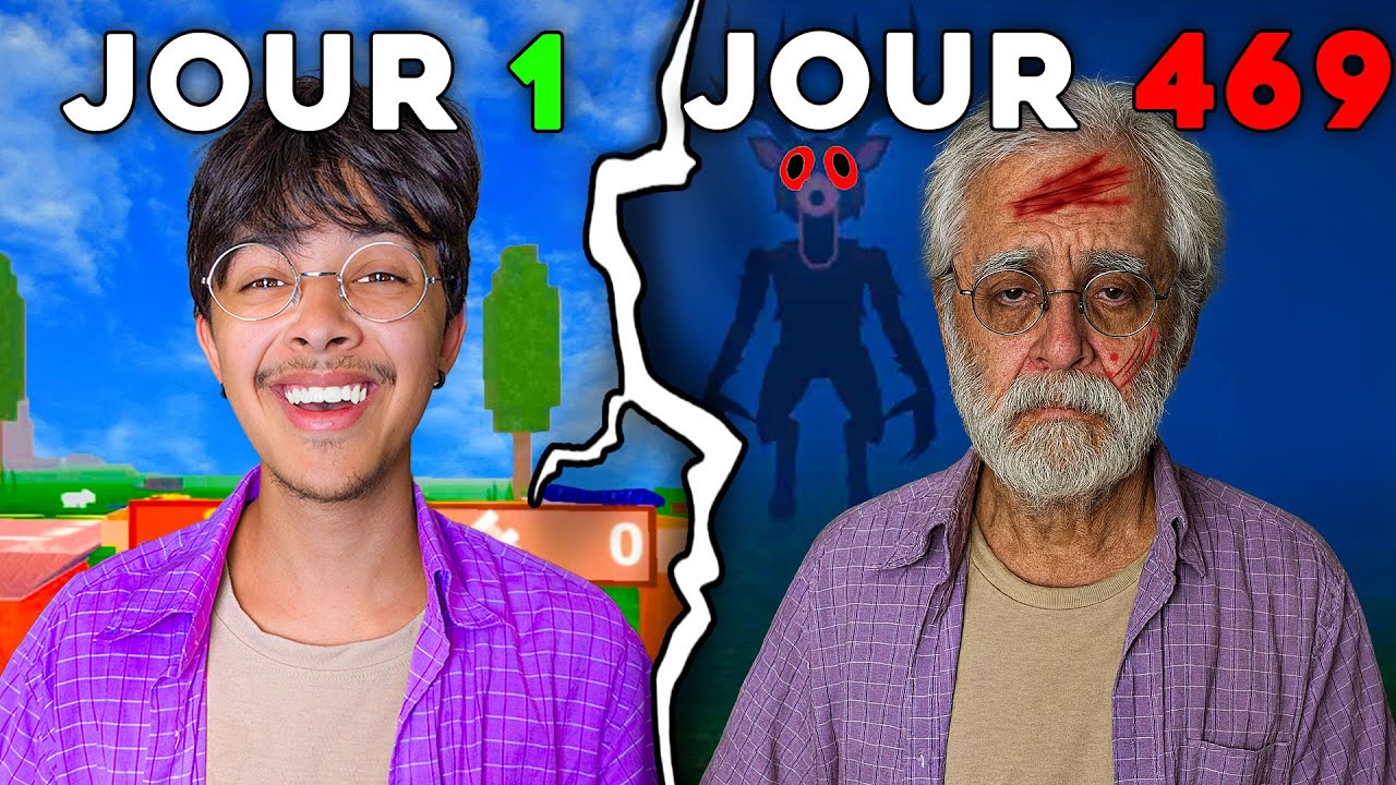 Peut-On Survivre 500 JOURS dans une Forêt avec un Monstre ?