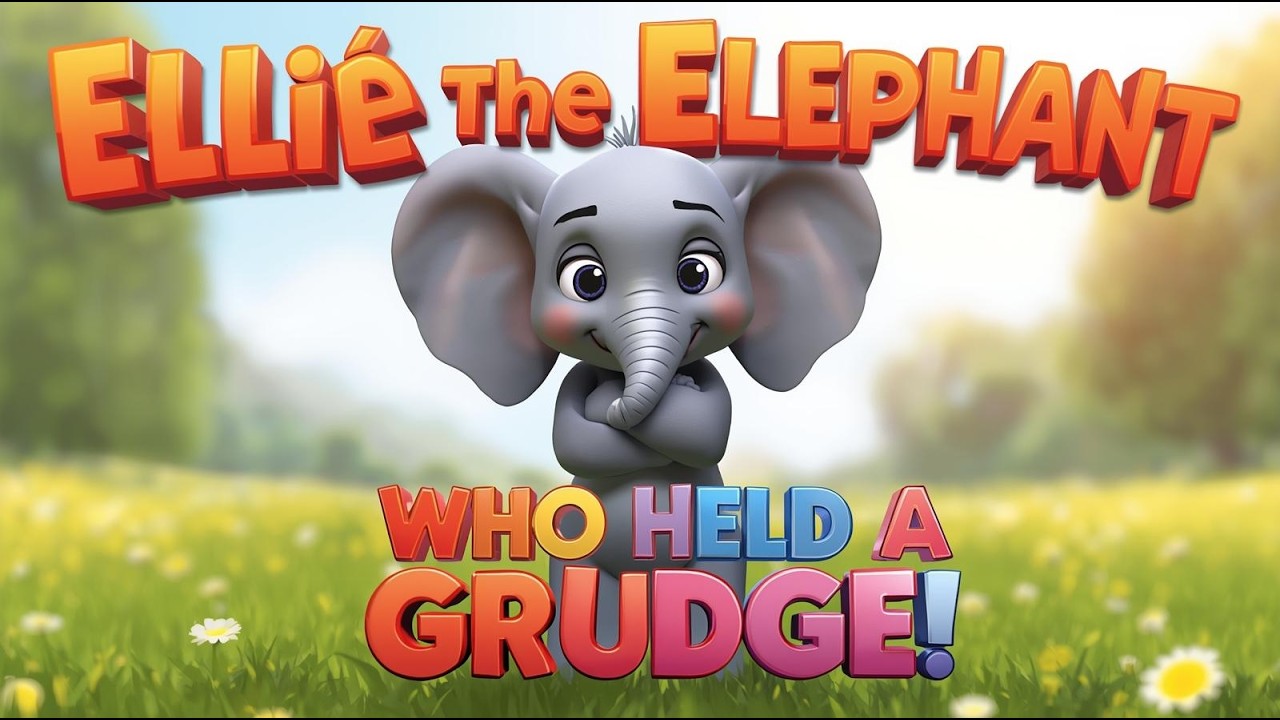 Ellie the Elephant Learns About Forgiveness 🐘 | A Heartwarming Moral Story for Kids  | Book 3
