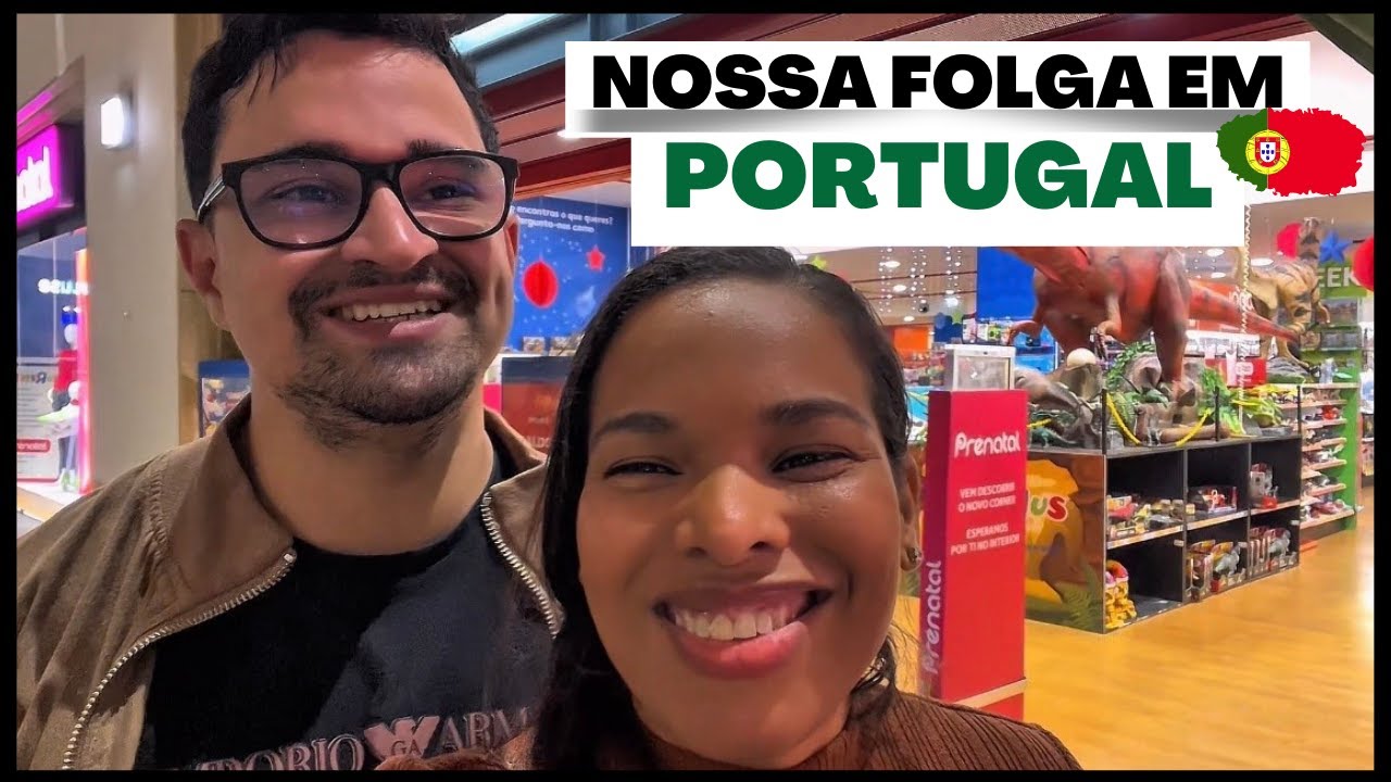 ✅ Vida de imigrante em Portugal a dois | Nossa rotina em um dia de folga