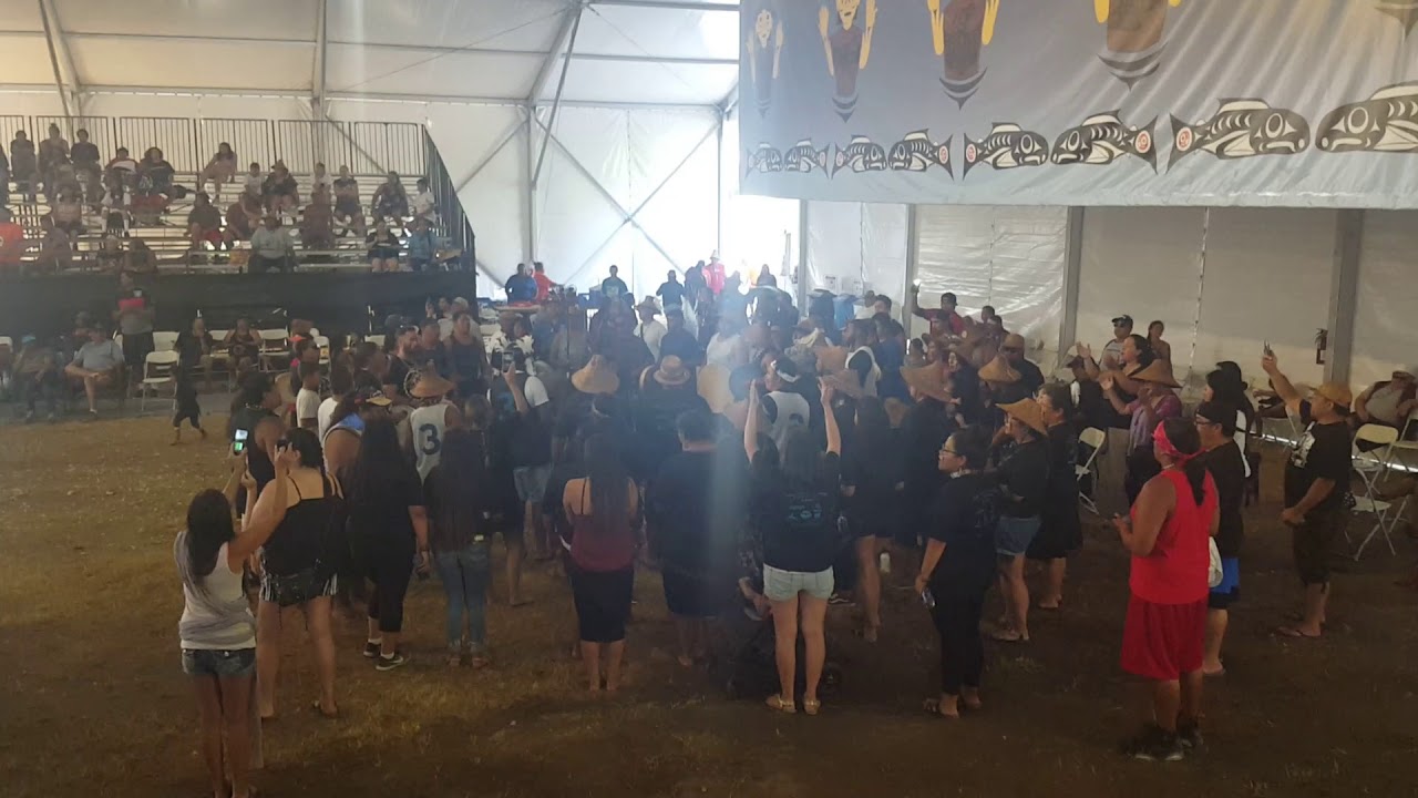 3 sisters protocol ~ Power Paddle to Puyallup 2018 cultural songs