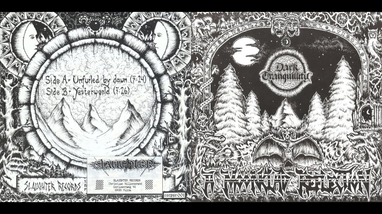 Dark Tranquillity (Swe) - A Moonclad Reflection EP 1992 (Corpse 001)