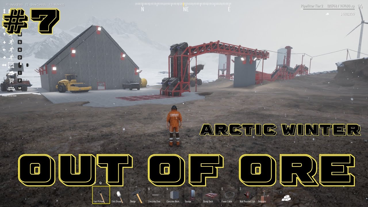 Installing Dump Deck - Out of Ore - Hardcore - Winter Arctic