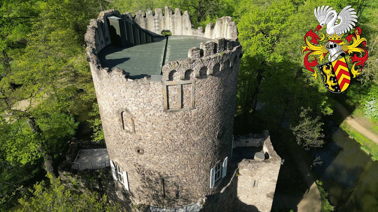 Hanau Wilhelmsbad von oben