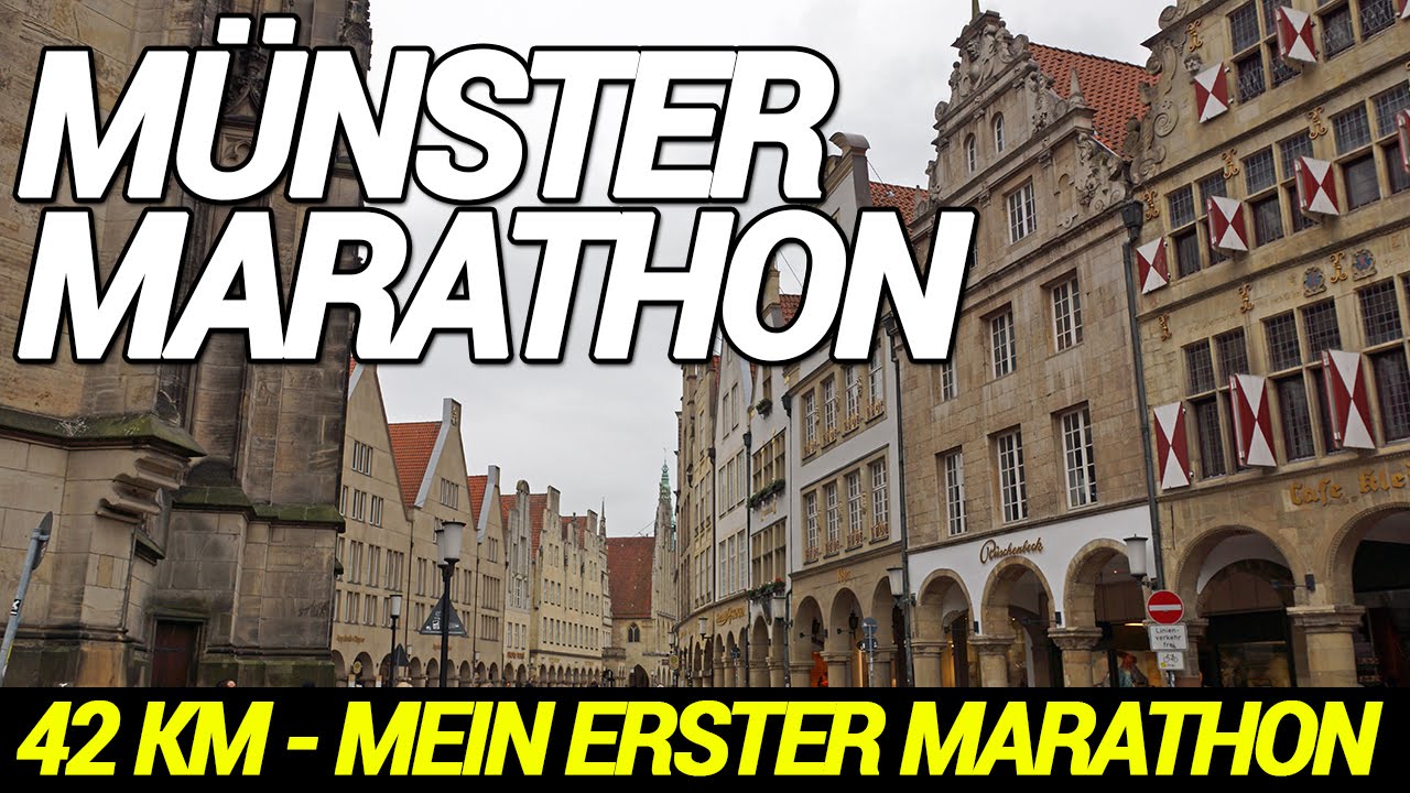 Let´s Run #42,195 - Münster Marathon - Erster Marathon in 2:55h mit Krämpfen