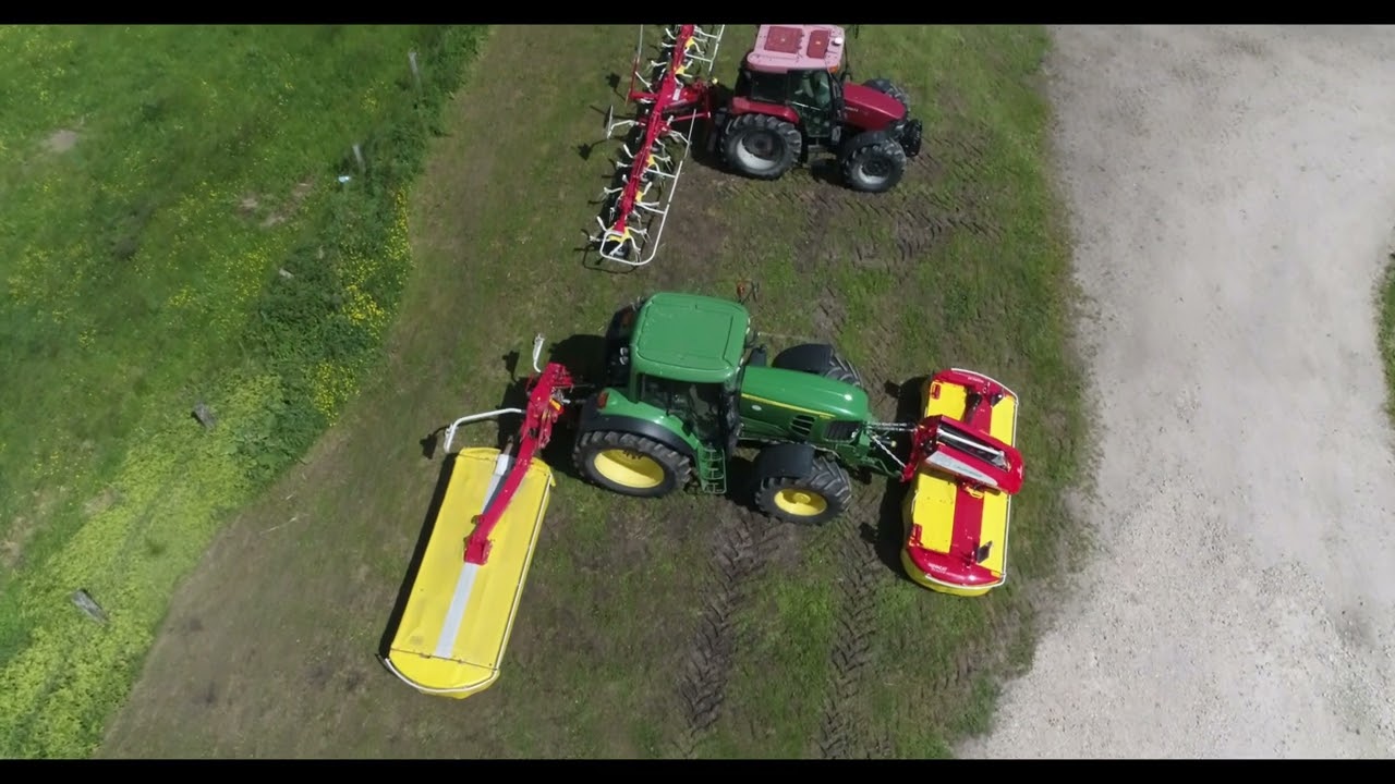 John Deere 7530, John Deere 6330, Vaderstad, SAME, Pottinger, McHale