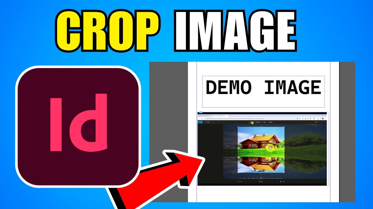 How To Crop An Image In Adobe InDesign (2026) (Complete Guide)
