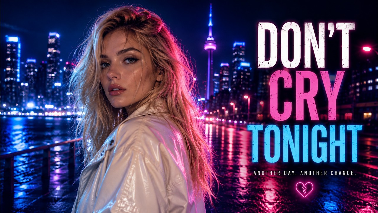 Don&rsquo;t Cry Tonight | Emotional Synth Pop Song 2026 🌙 Neon City Love Story