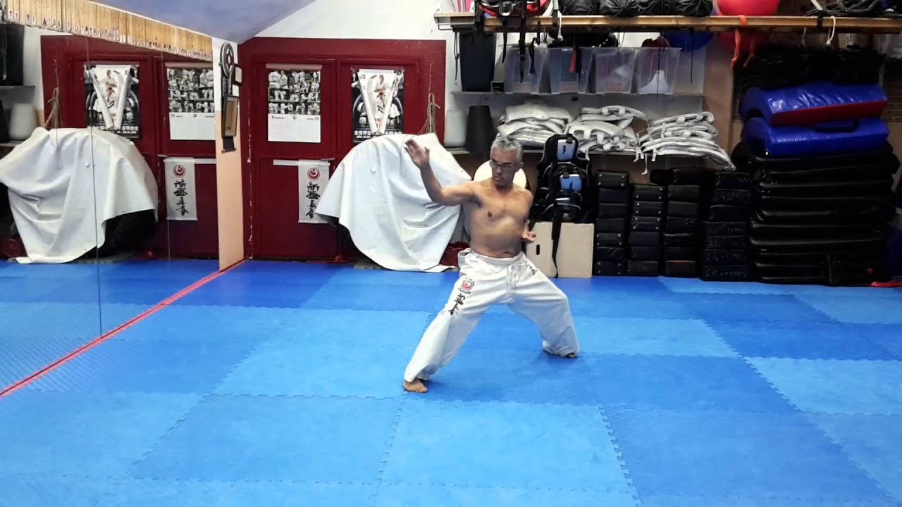 2015 10 18 - Shihan Jesús Talán - Shinkyokushin Seienchin Kata Shihan