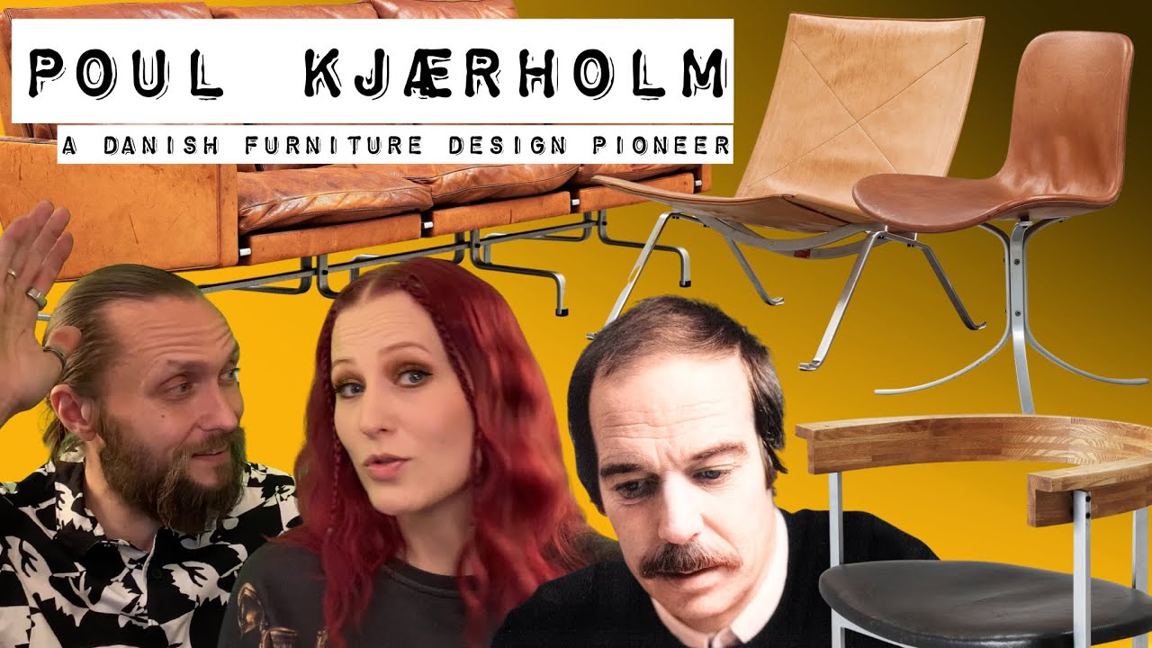 Poul Kjærholm - a danish furniture design pioneer!