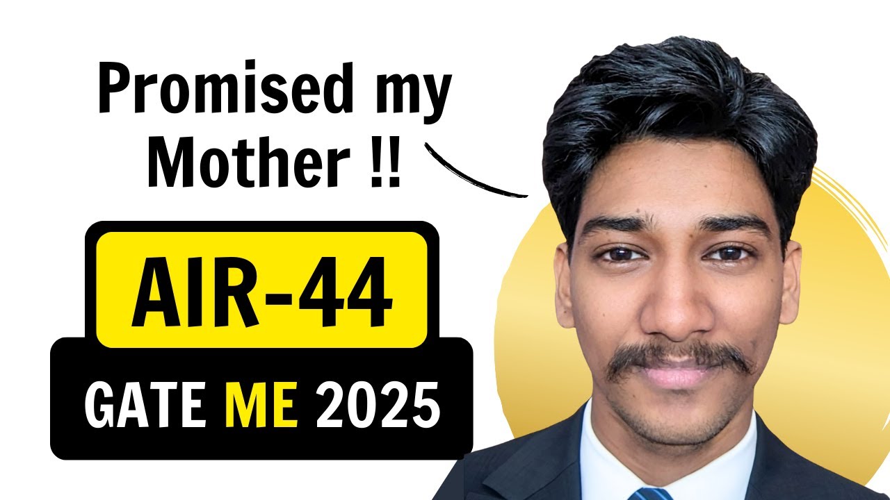 GATE 2025 Mechanical Topper shares Superb Strategy & Tips | Exergic FULL Video Course Student