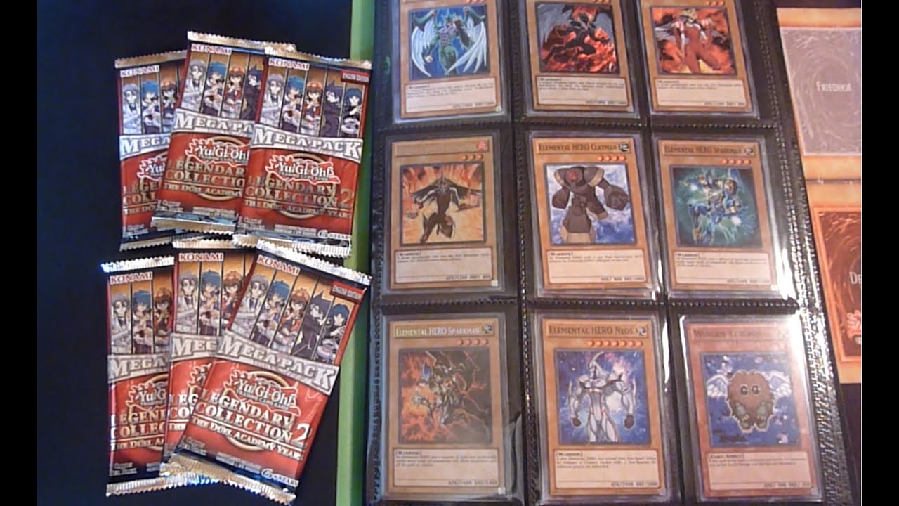 Yugioh incomplete Legendary Collection 2 Binder showcase + Mega pack opening
