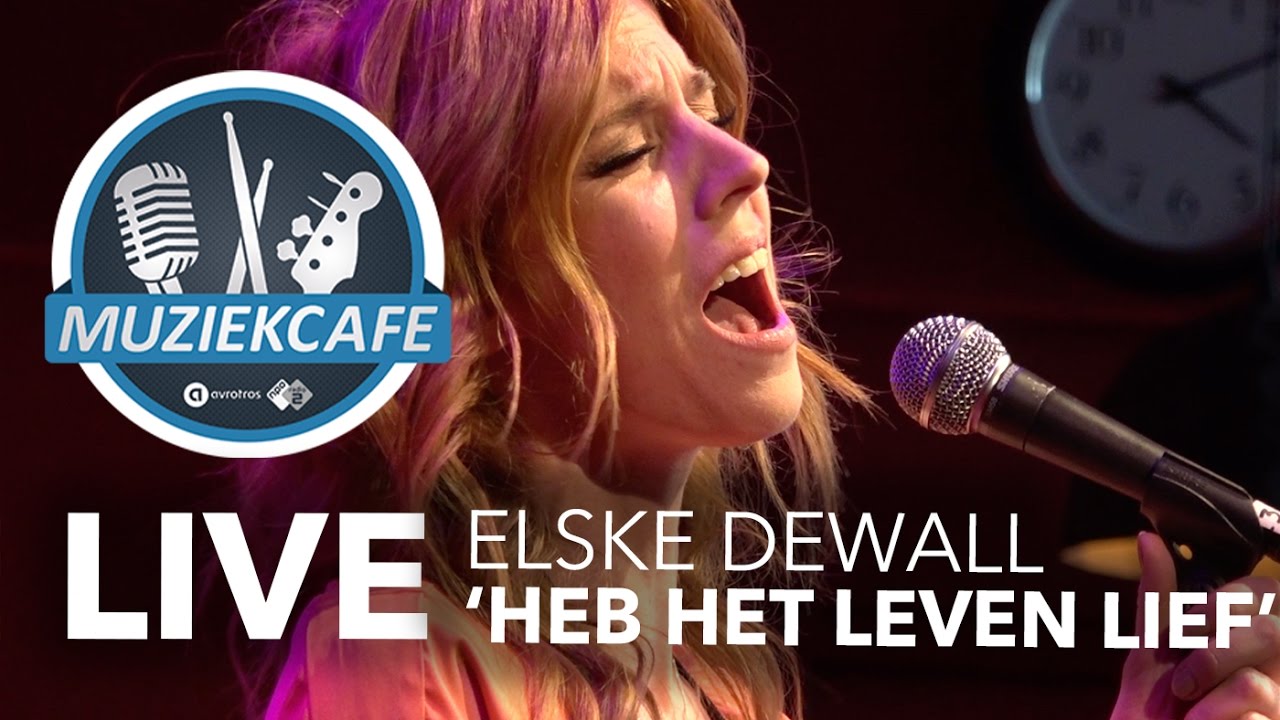 Elske DeWall - 'Heb Het Leven Lief' live bij Muziekcafé