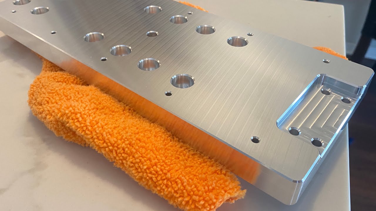 Milling some plate on the diy CNC mill