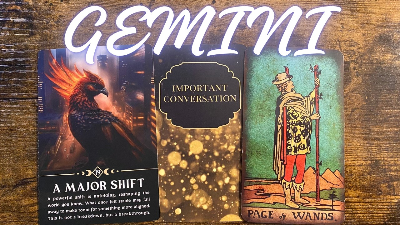 BLIŹNIĘTA: Nieoczekiwana rozmowa przynosi wielką zmianę perspektywy!💫 Tarot wrzesień