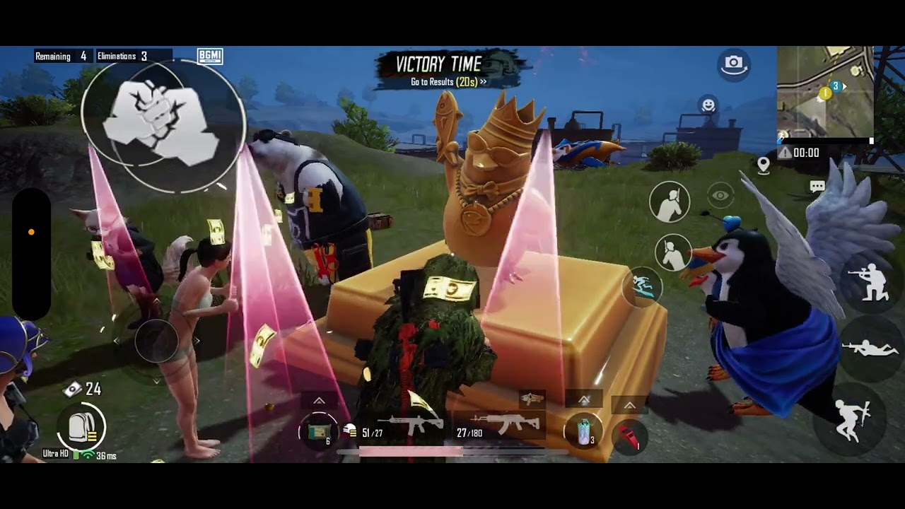 New winner winner chicken dinner dance of bgmi 😍❤️ #bgmi #clutchchallenge #gaming #dance 