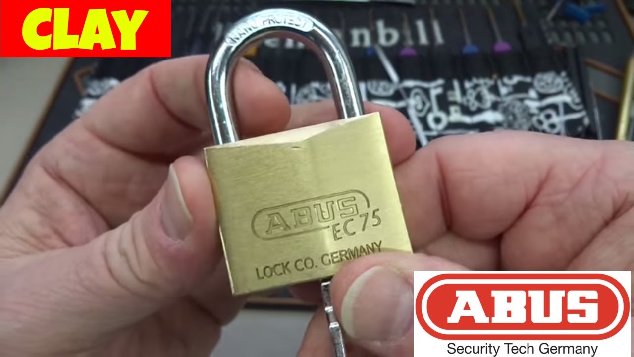 (759) Challenge: Abus EC75 Dimple Lock Picked Open