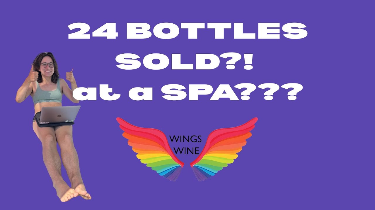 SOLD 24 BOTTLES?! at a SPA???
