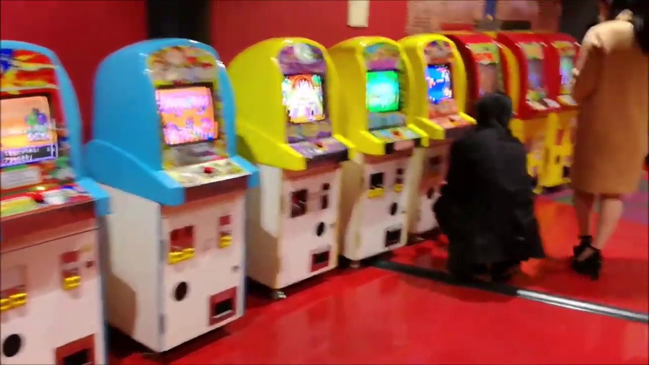 横浜八景島シーパラダイス　ゲームセンター!!!!