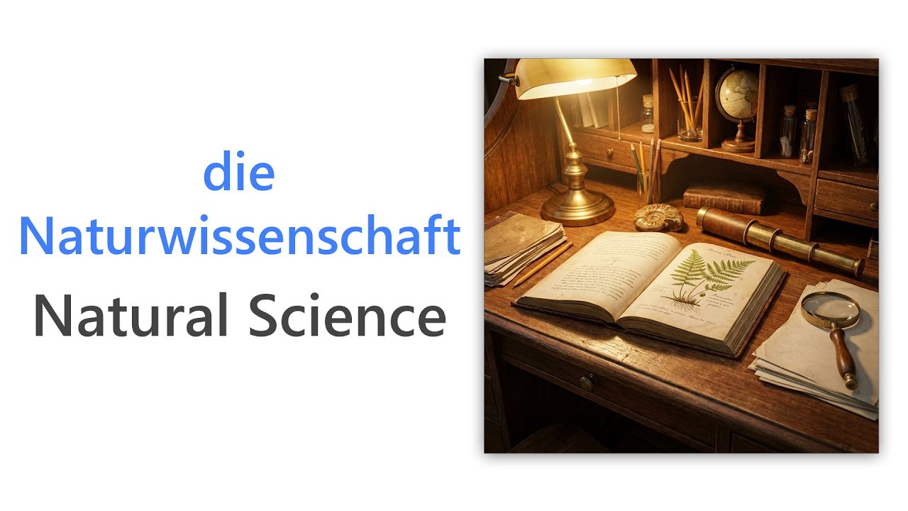 53 German Words for Natural Science | Intermediate German Vocabulary