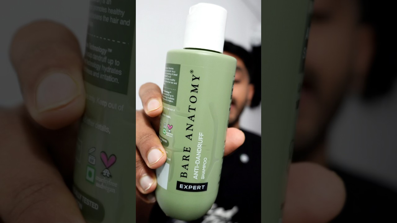 Bare anatomy anti dandruff shampoo my opinion #shorts