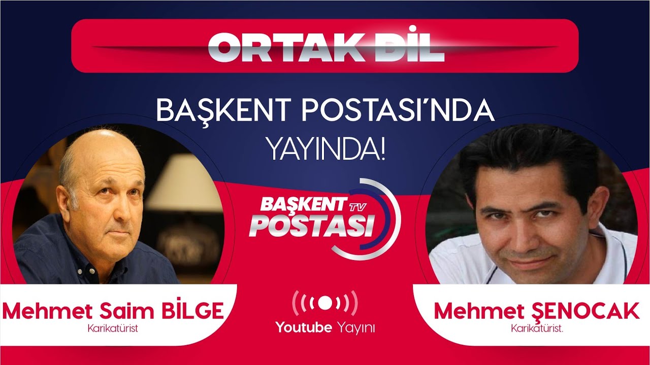 Mehmet Saim Bilge İle Ortak Dil | Konuk: Karikat&uuml;rist Mehmet ŞENOCAK