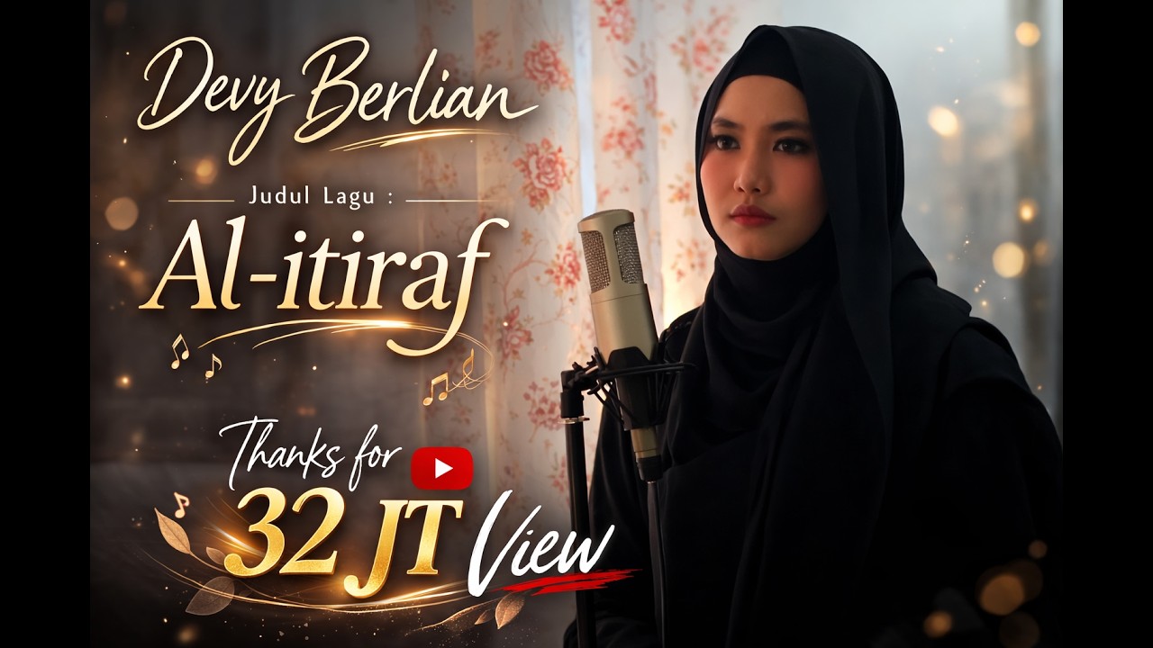 I’TIRAF (sebuah pengakuan) syair doa Abu Nawas cover by DEVY BERLIAN | link download di description