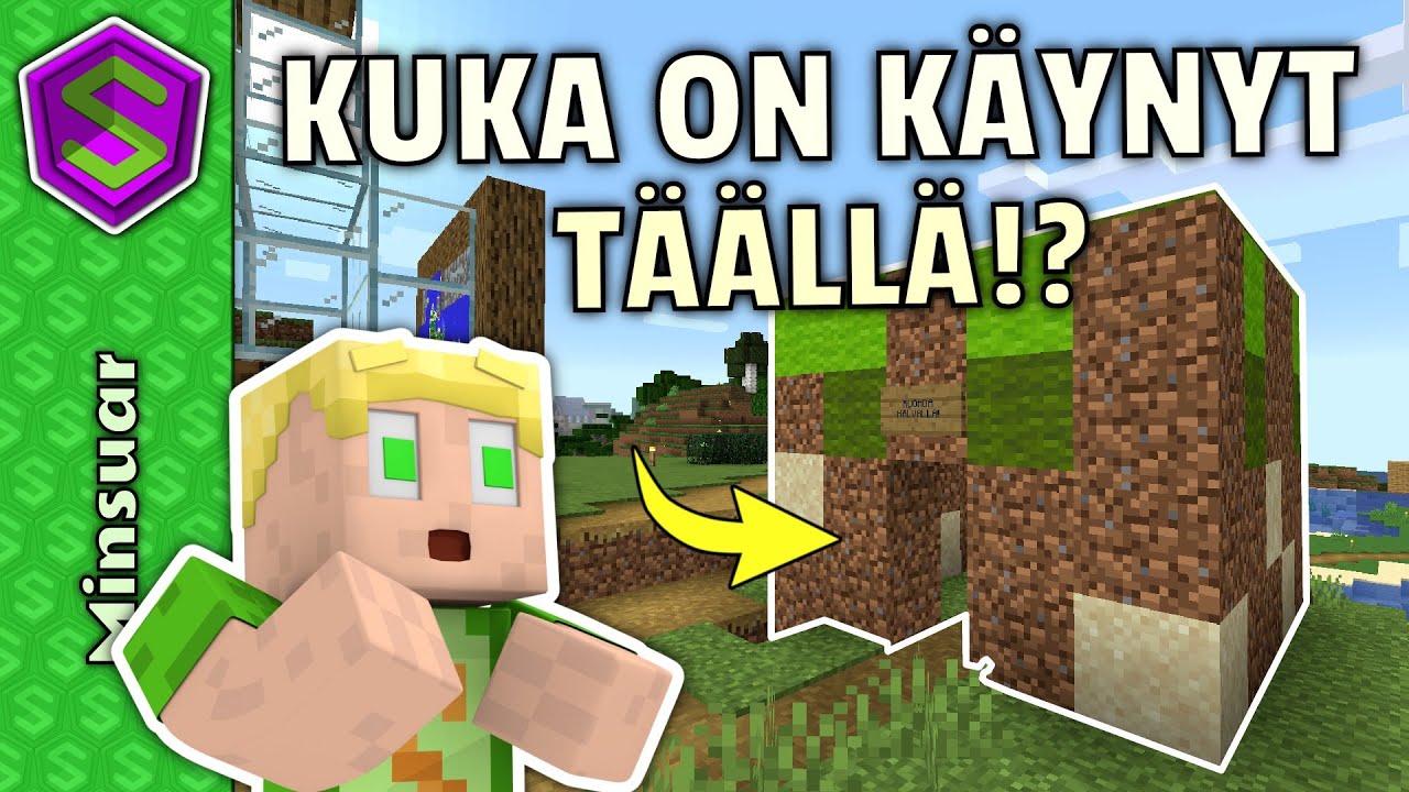 Lentävä Kauppa Elytroille! | Minecraft Minsuar #49