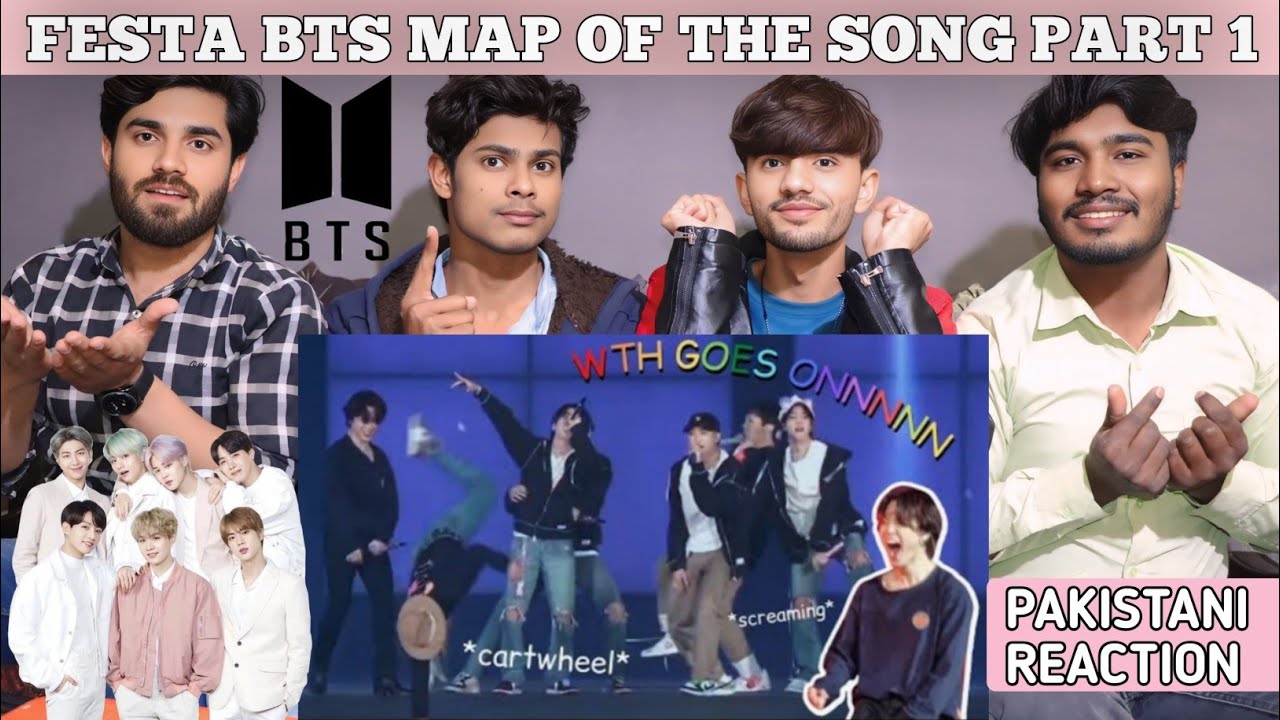 Festa Bts Map Of The Song Part 1 Pakistani Reaction Haider