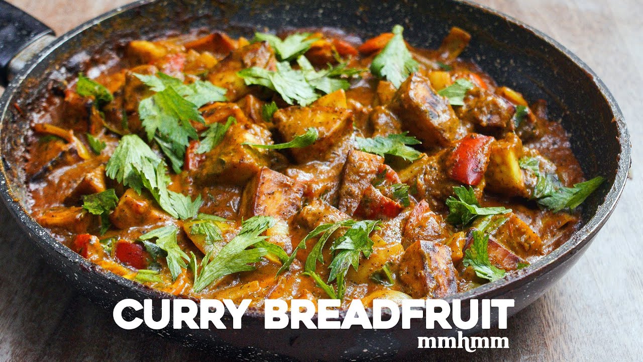 Curry Breadfruit / Amazing Vegetarian Breadfruit Curry.