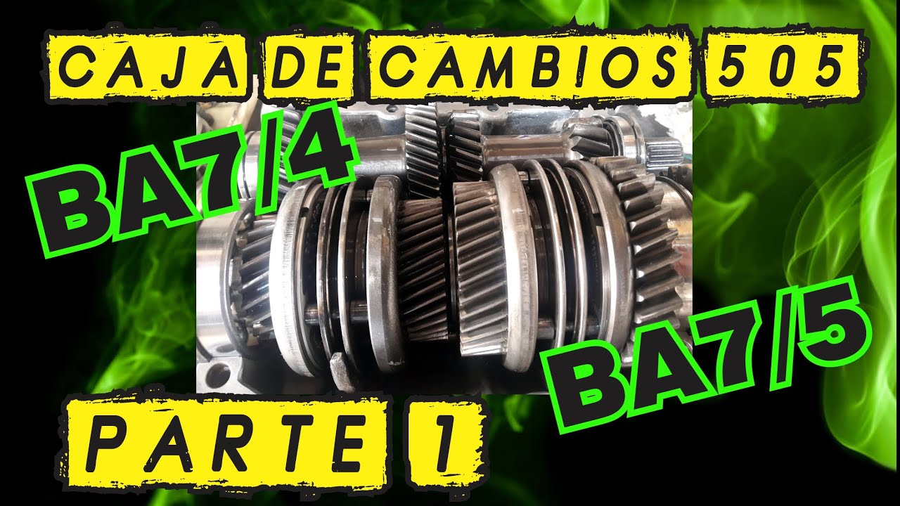 PARTE 1 - Caja de cambios PEUGEOT BA7/4 y BA7/5 - Reparación y explicación!! - Fontanadrift cap.52
