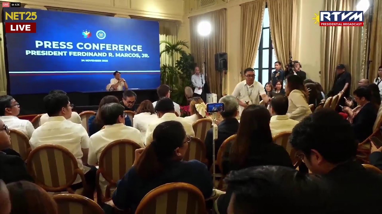 Press Conference of Pres. Bongbong Marcos | November 24, 2025