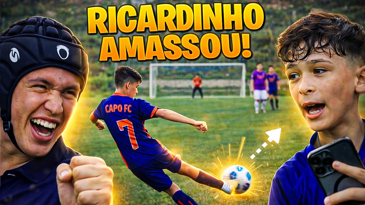 RICARDINHO SALVOU O CAPA&Ccedil;A FC KIDS COM ESSA ASSIST&Ecirc;NCIA!