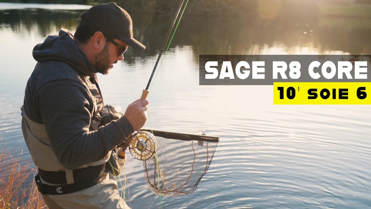 Pêche à la mouche : Canne Sage R8 Core 10' soie 6