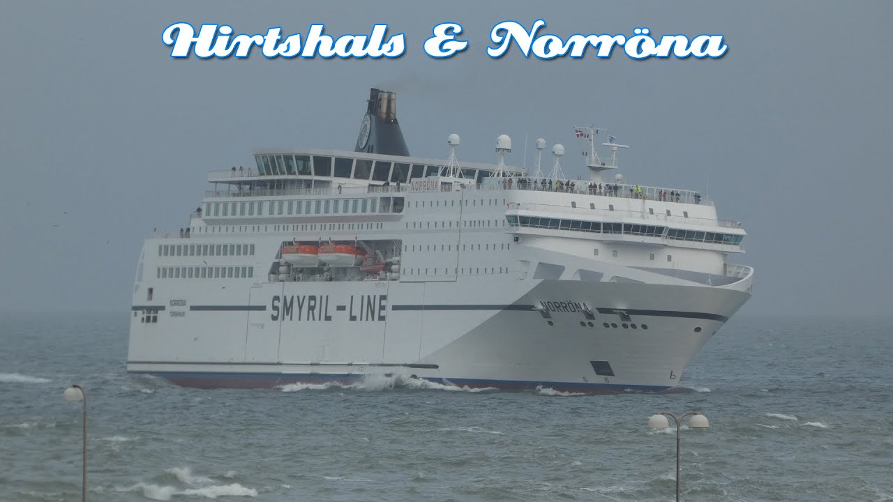 Hafen Hirtshals und Ausfahrt mit der Norröna