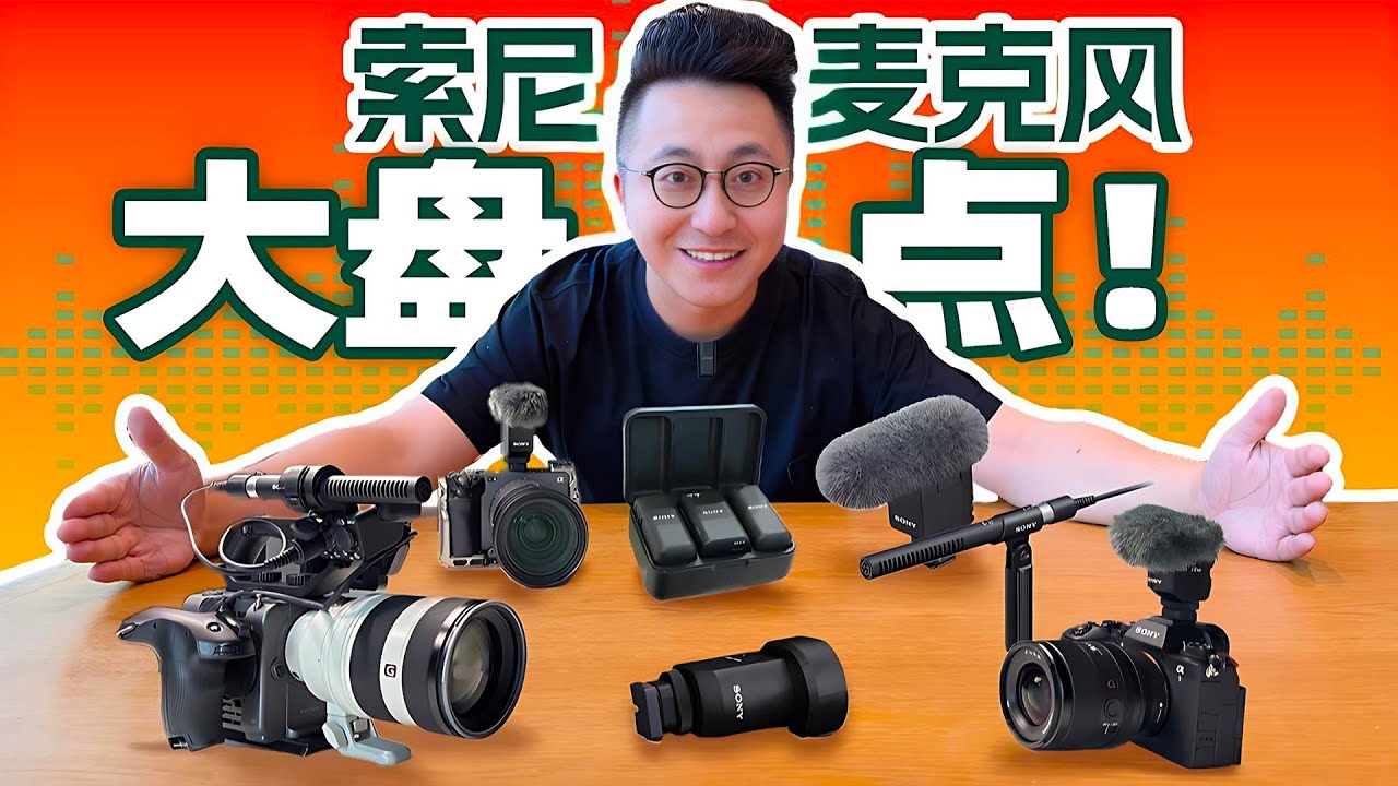一应俱全！索尼数字麦克风大盘点！| LIKEMUSIC王也